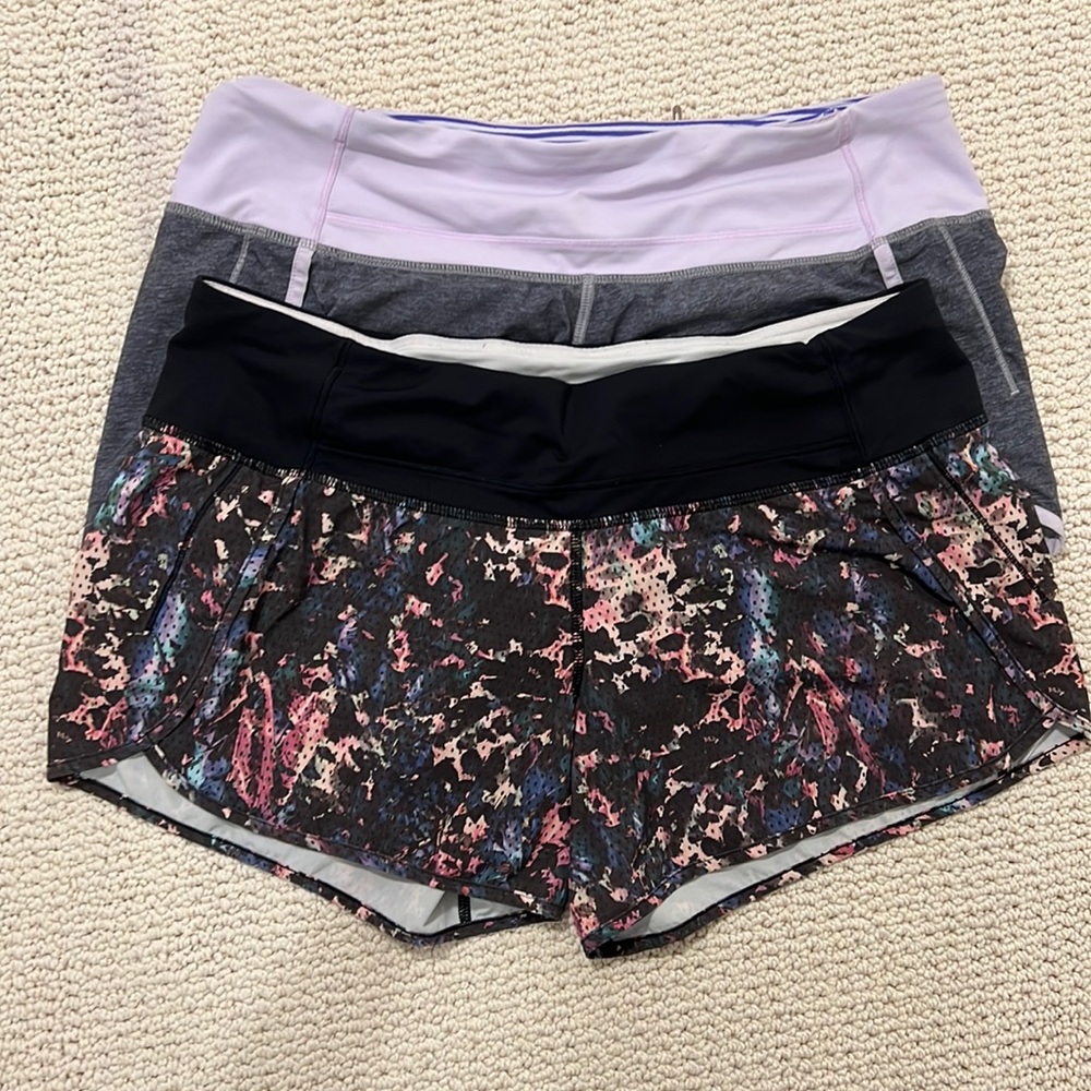 Two pair of Lululemon Shorts